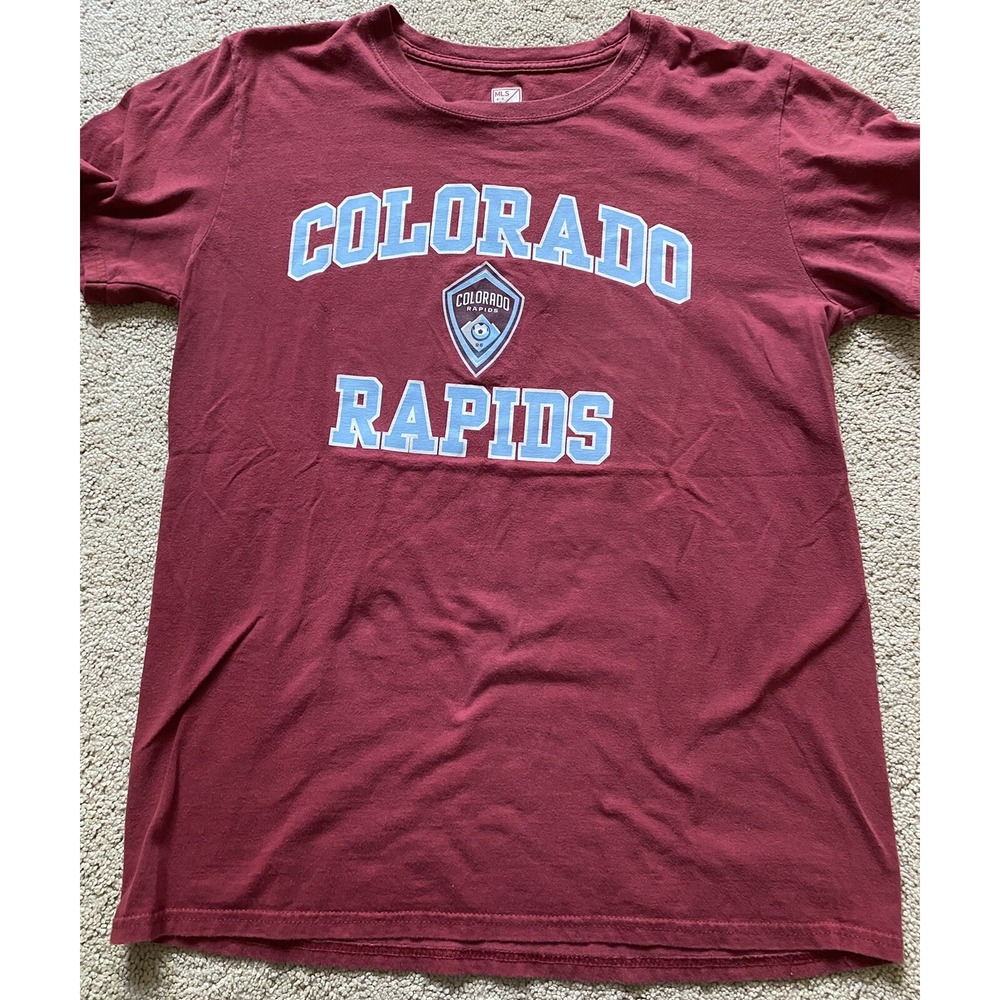 Men's Garnet Colorado Rapids Heart and Soul T-Shirt